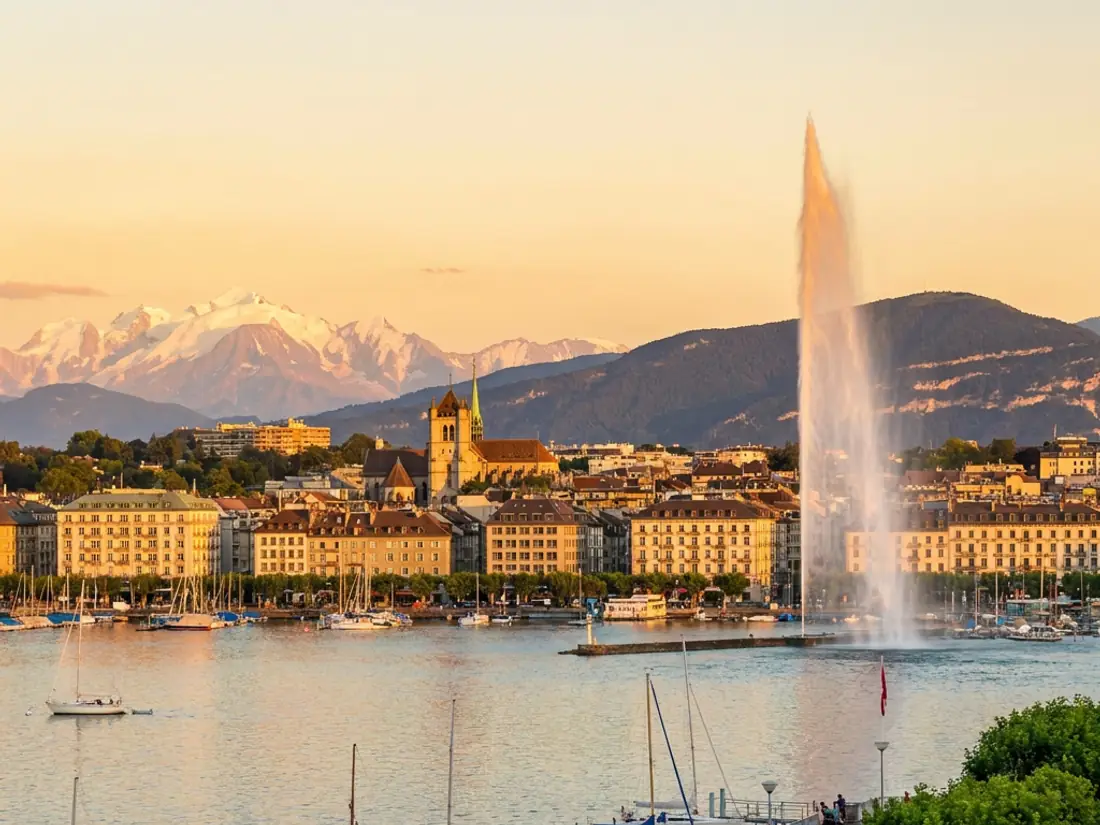 Geneva — private jet charter destination, Riyadh to Geneva